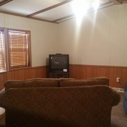 Shared living space at Lake Oahe