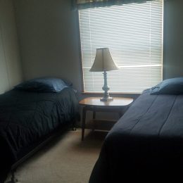 Sleeping accommodations at Lake Oahe